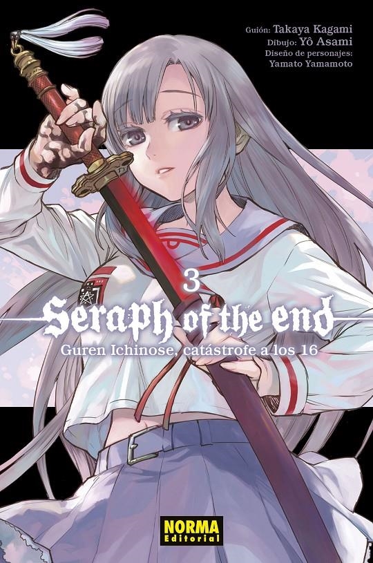 SERAPH OF THE END: GUREN ICHINOSE, CATASTROFE A LOS DIECISEIS Nº03 [RUSTICA] | ASAMI, YO / KAGAMI, TAKAYA | Akira Comics  - libreria donde comprar comics, juegos y libros online