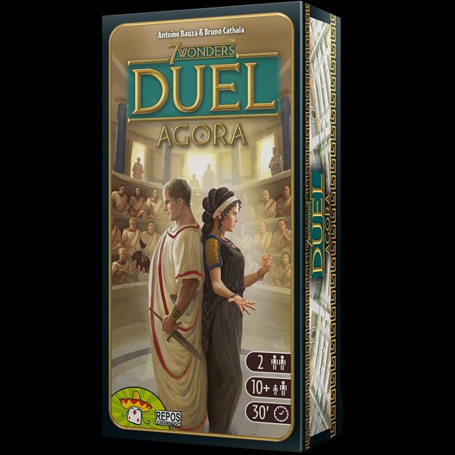 7 WONDERS DUEL: AGORA [EXPANSION] | BAUZA / CATHALA | Akira Comics  - libreria donde comprar comics, juegos y libros online