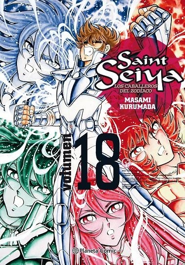 SAINT SEIYA VOLUMEN 18 (EDICION DEFINITIVA 25 ANIVERSARIO) [RUSTICA] | KURUMADA, MASAMI | Akira Comics  - libreria donde comprar comics, juegos y libros online