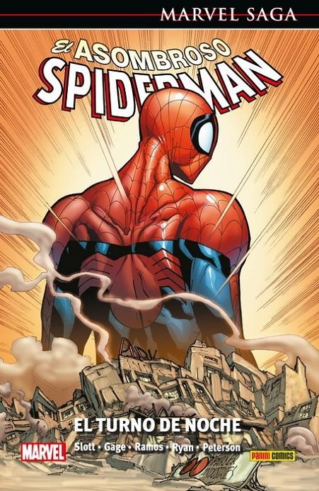 MARVEL SAGA VOL.110: ASOMBROSO SPIDERMAN 49 EL TURNO DE NOCHE [CARTONE] | RAMOS, HUMBERTO / PETERSON, BRANDON | Akira Comics  - libreria donde comprar comics, juegos y libros online