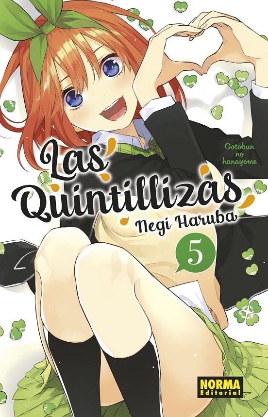 QUINTILLIZAS Nº05, LAS [RUSTICA] | HARUBA, NEGI | Akira Comics  - libreria donde comprar comics, juegos y libros online