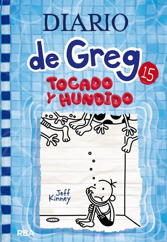 DIARIO DE GREG VOL.15: TOCADO Y HUNDIDO [CARTONE] | KINNEY, JEFF | Akira Comics  - libreria donde comprar comics, juegos y libros online