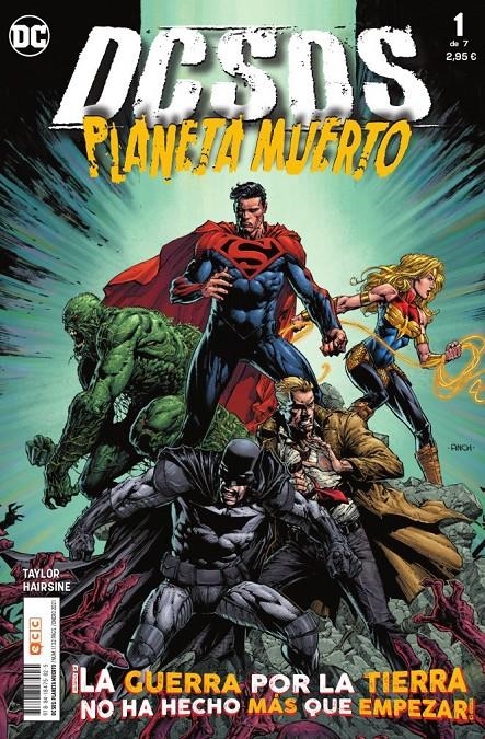 DCSOS: PLANETA MUERTO Nº01 (1 DE 7) [GRAPA] | TAYLOR, TOM | Akira Comics  - libreria donde comprar comics, juegos y libros online