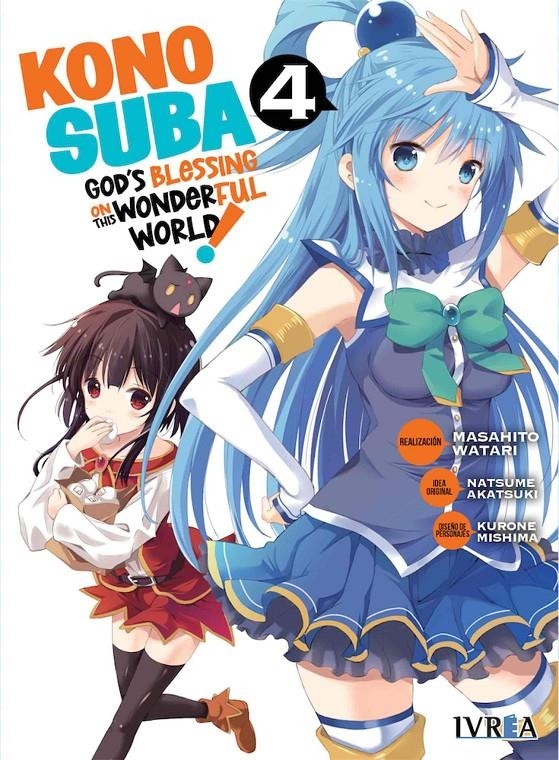 KONOSUBA! Nº04 [RUSTICA] | WATARI / AKASUKI / MISHIMA | Akira Comics  - libreria donde comprar comics, juegos y libros online