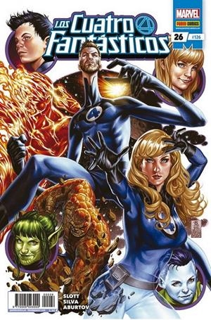 4 FANTASTICOS Nº26 / Nº126 | SLOTT, DAN / SILVA, R.B. | Akira Comics  - libreria donde comprar comics, juegos y libros online