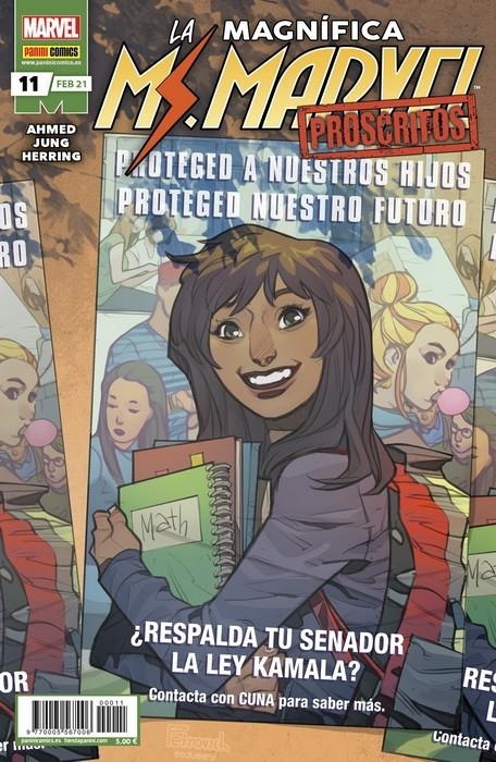 MAGNIFICA MS. MARVEL Nº11 | JUNG, MINKYU / AHMED, SALADIN  | Akira Comics  - libreria donde comprar comics, juegos y libros online