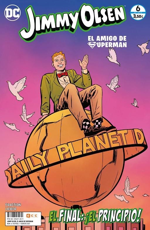 JIMMY OLSEN, EL AMIGO DE SUPERMAN Nº6 (6 DE 6) [GRAPA] | FRACTION, MATT / LIEBER, STEVE | Akira Comics  - libreria donde comprar comics, juegos y libros online