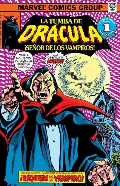 BIBLIOTECA DRACULA: LA TUMBA DE DRACULA Nº08, ¡LA IRA DE DRACULA! [CARTONE] | WOLFMAN, MARV / COLAN, GENE | Akira Comics  - libreria donde comprar comics, juegos y libros online