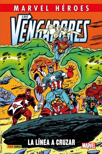 MARVEL HEROES: VENGADORES LA LINEA A CRUZAR [CARTONE] | Akira Comics  - libreria donde comprar comics, juegos y libros online