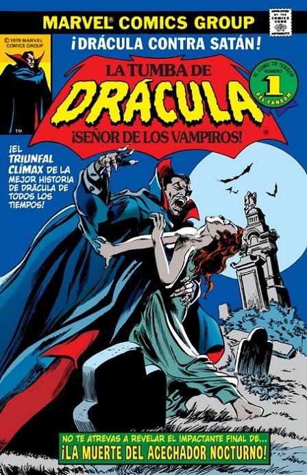 BIBLIOTECA DRACULA: LA TUMBA DE DRACULA Nº09, LA MUERTE DEL ACECHADOR NOCTURNO [CARTONE] | WOLFMAN, MARV / COLAN, GENE | Akira Comics  - libreria donde comprar comics, juegos y libros online