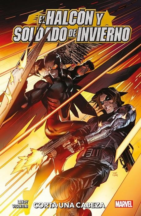 HALCON Y SOLDADO DE INVIERNO: CORTA UNA CABEZA [RUSTICA] | DEREK LANDY / FEDERICO VICENTINI | Akira Comics  - libreria donde comprar comics, juegos y libros online