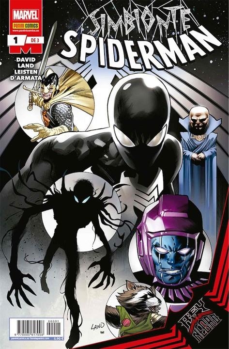 REY DE NEGRO: SIMBIONTE SPIDERMAN Nº01 (1 DE 3) [GRAPA] | Akira Comics  - libreria donde comprar comics, juegos y libros online