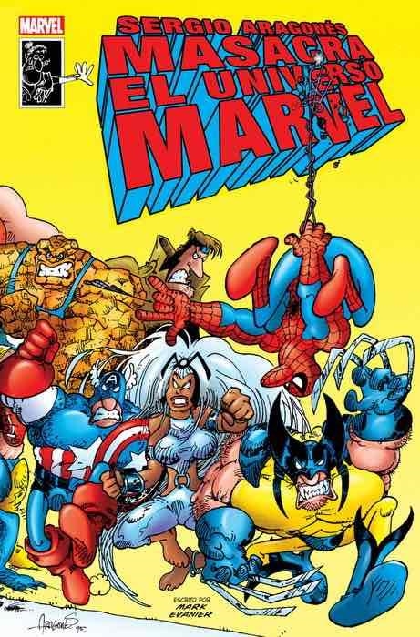 SERGIO ARAGONES MASACRA EL UNIVERSO MARVEL [CARTONE] | ARAGONES, SERGIO / EVANIER, MARK | Akira Comics  - libreria donde comprar comics, juegos y libros online