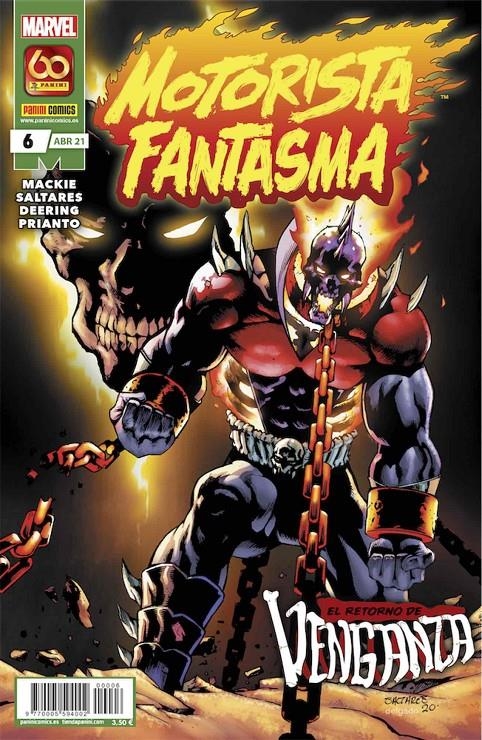 MOTORISTA FANTASMA Nº06 | Akira Comics  - libreria donde comprar comics, juegos y libros online