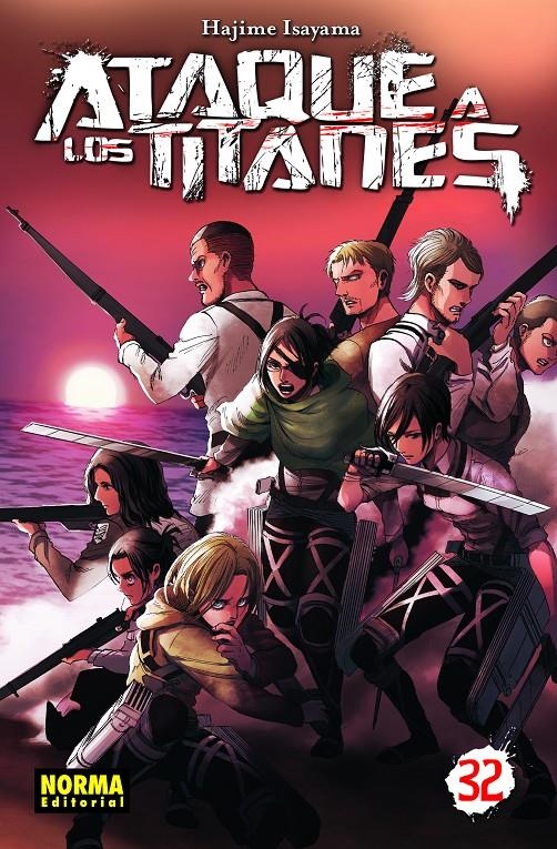 ATAQUE A LOS TITANES Nº32 [RUSTICA] | ISAYAMA, HAJIME | Akira Comics  - libreria donde comprar comics, juegos y libros online