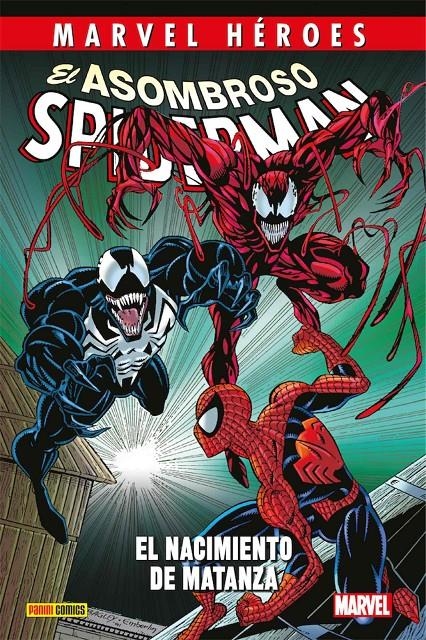 MARVEL HEROES: ASOMBROSO SPIDERMAN EL NACIMIENTO DE MATANZA [CARTONE] | MICHELINIE, DAVID / BAGLEY, MARK | Akira Comics  - libreria donde comprar comics, juegos y libros online