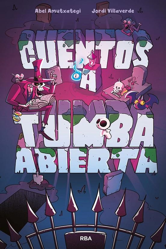 CUENTOS A TUMBA ABIERTA [CARTONE] | AMUTXATEGI, ABEL | Akira Comics  - libreria donde comprar comics, juegos y libros online