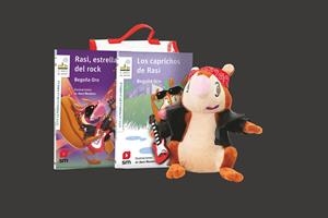 RASI ROCKERA (PACK CON 2 LIBROS Y PELUCHE) [RUSTICA] | ORO, BEGOÑA | Akira Comics  - libreria donde comprar comics, juegos y libros online