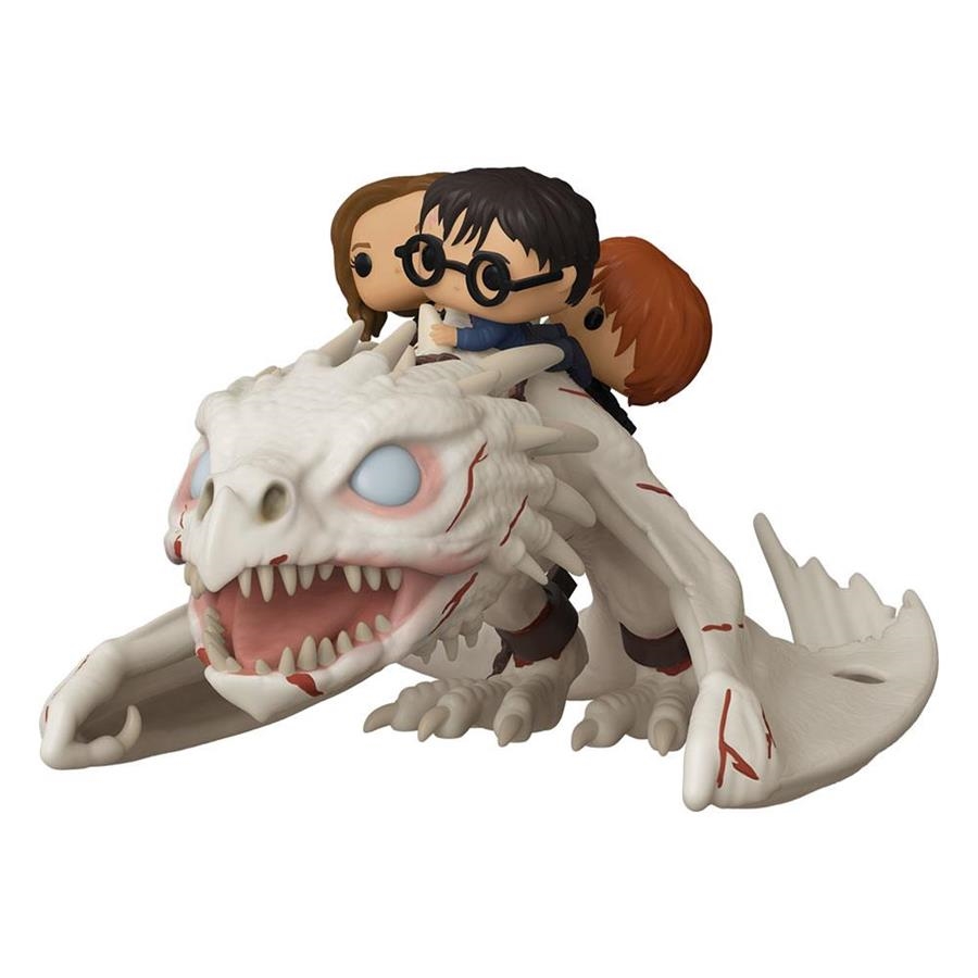 POP! RIDES HARRY POTTER Nº93: DRAGON WITH HARRY, RON, & HERMIONE (FIGURA DE VINILO) [CAJA] | FUNKO | Akira Comics  - libreria donde comprar comics, juegos y libros online