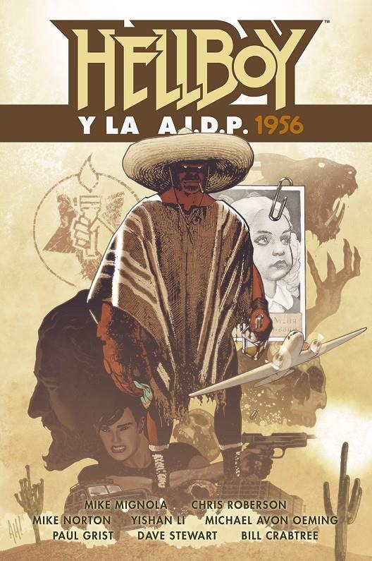 HELLBOY TOMO Nº24: HELLBOY Y LA AIDP 1956 [CARTONE] | MIGNOLA / ROBERSON | Akira Comics  - libreria donde comprar comics, juegos y libros online