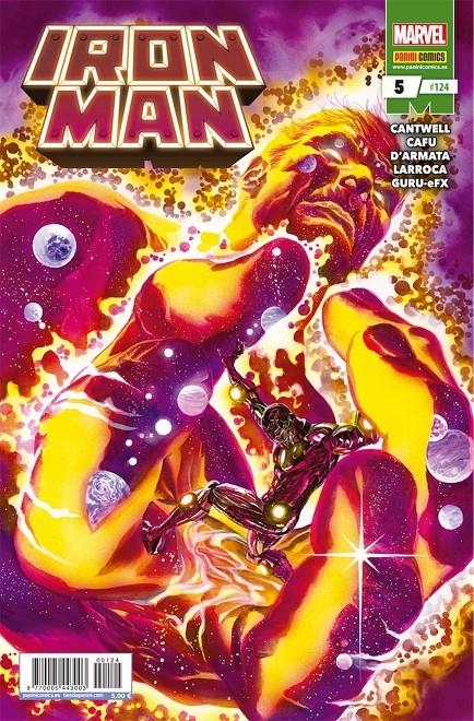 IRON MAN Nº124 / Nº05 | Akira Comics  - libreria donde comprar comics, juegos y libros online