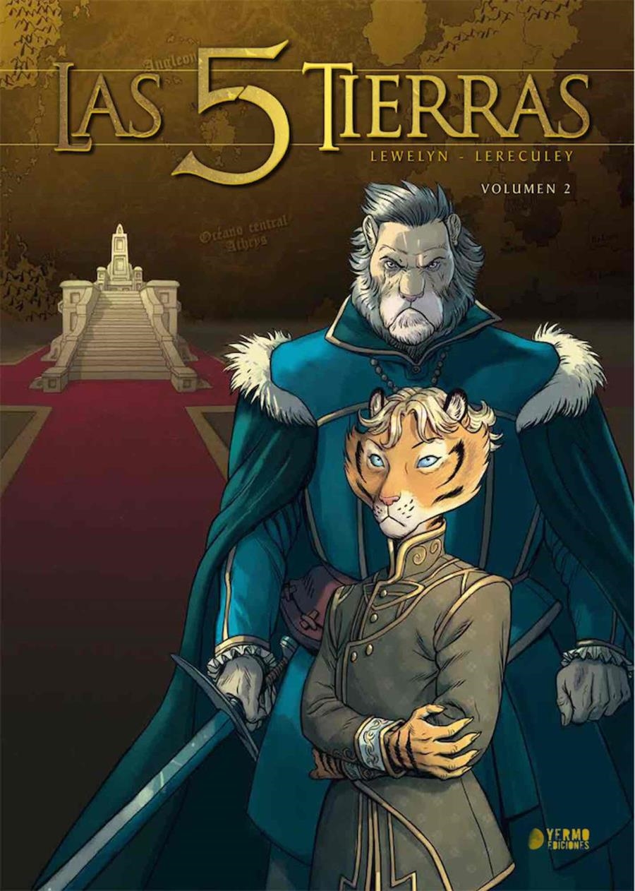 5 TIERRAS VOL.2 [CARTONE] | LERECULEY / LEWELYN | Akira Comics  - libreria donde comprar comics, juegos y libros online