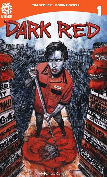 AFTERSHOCK: DARK RED Nº01 [CARTONE] | SEELY, TIM / HOWELL, CORIN | Akira Comics  - libreria donde comprar comics, juegos y libros online