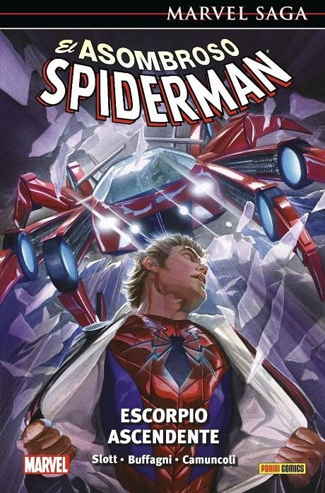 MARVEL SAGA VOL.117: ASOMBROSO SPIDERMAN 52 ESCORPIO ASCENDENTE [CARTONE] | SLOTT / CAMUNCOLI / BUFFAGNI | Akira Comics  - libreria donde comprar comics, juegos y libros online