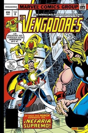 MARVEL GOLD: VENGADORES VOL.08, NEFARIA SUPREMO (164-188 USA) [CARTONE] | SHOOTER, JIM / BUSCEMA, SAL | Akira Comics  - libreria donde comprar comics, juegos y libros online