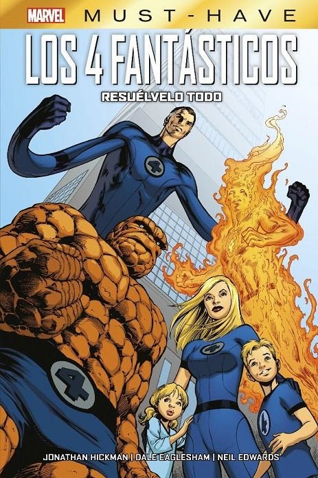 MARVEL MUST-HAVE: LOS 4 FANTASTICOS, RESUELVELO TODO [CARTONE] | HICKMAN / EAGLESHAM | Akira Comics  - libreria donde comprar comics, juegos y libros online