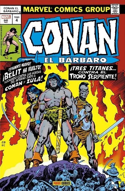 MARVEL GOLD: CONAN EL BARBARO VOL.04 (LA ETAPA MARVEL ORIGINAL) [CARTONE] | THOMAS, ROY | Akira Comics  - libreria donde comprar comics, juegos y libros online