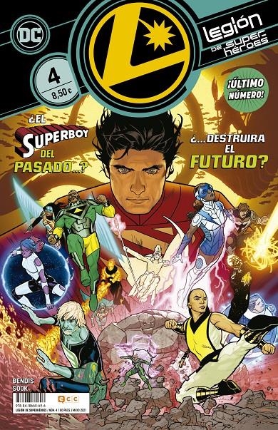 LEGION DE SUPERHEROES Nº4 [RUSTICA] | Akira Comics  - libreria donde comprar comics, juegos y libros online