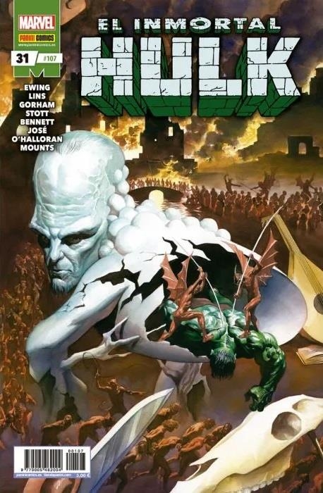 INMORTAL HULK Nº31 / Nº107 | Akira Comics  - libreria donde comprar comics, juegos y libros online