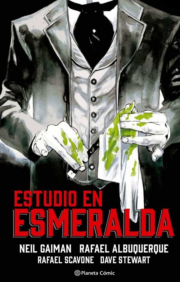 ESTUDIO EN ESMERALDA (NOVELA GRAFICA) [CARTONE] | GAIMAN, NEIL / ALBUQUERQUE, RAFAEL | Akira Comics  - libreria donde comprar comics, juegos y libros online