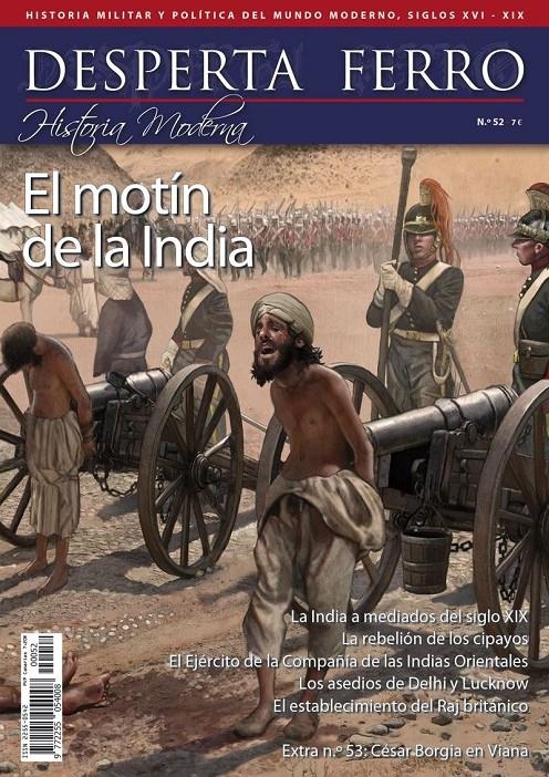 DESPERTA FERRO HISTORIA MODERNA Nº52: EL MOTIN DE LA INDIA (REVISTA)  | Akira Comics  - libreria donde comprar comics, juegos y libros online