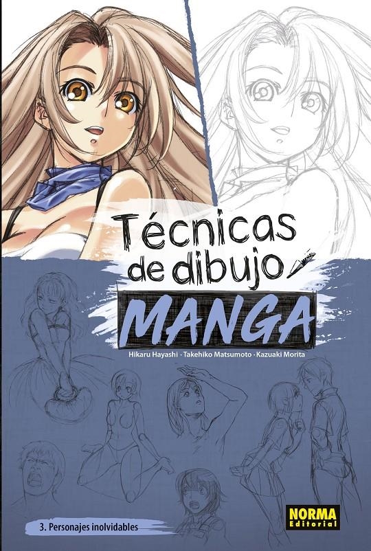 TECNICAS DE DIBUJO MANGA VOL.03: PERSONAJES INOLVIDABLES [RUSTICA] | HAYASHI / MATSUMOTO | Akira Comics  - libreria donde comprar comics, juegos y libros online