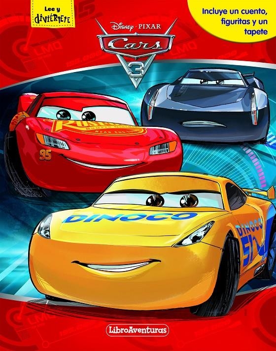 CARS 3 (LIBROAVENTURAS CON FIGURAS) [CAJA] | DISNEY | Akira Comics  - libreria donde comprar comics, juegos y libros online