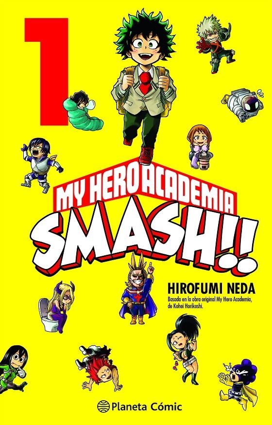 MY HERO ACADEMIA SMASH Nº01 (1 DE 5) [RUSTICA] | NEDA, HIROFUMI / HORIKOSHI, KOHEI | Akira Comics  - libreria donde comprar comics, juegos y libros online