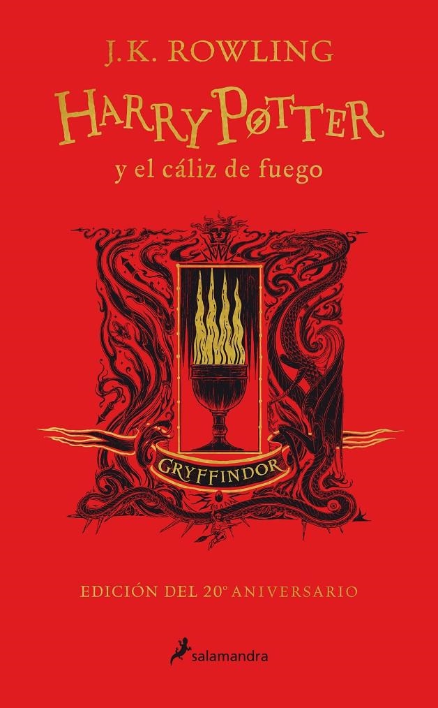 HARRY POTTER Y EL CALIZ DE FUEGO (EDICION GRYFFINDOR DE 20º ANIVERSARIO) [CARTONE] | ROWLING, J.K. | Akira Comics  - libreria donde comprar comics, juegos y libros online