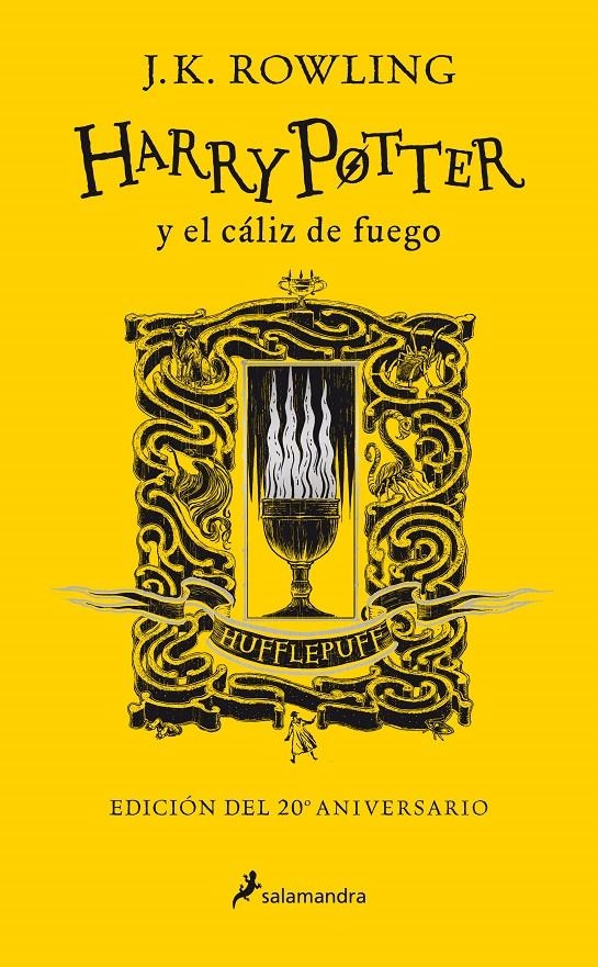 HARRY POTTER Y EL CALIZ DE FUEGO (EDICION HUFFLEPUFF DEL 20º ANIVERSARIO) [CARTONE] | ROWLING, J.K. | Akira Comics  - libreria donde comprar comics, juegos y libros online