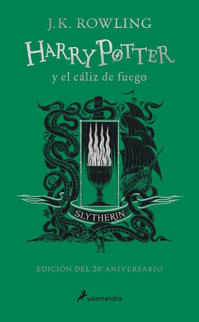 HARRY POTTER Y EL CALIZ DE FUEGO (EDICION SLYTHERIN DEL 20º ANIVERSARIO) [CARTONE] | ROWLING, J.K. | Akira Comics  - libreria donde comprar comics, juegos y libros online