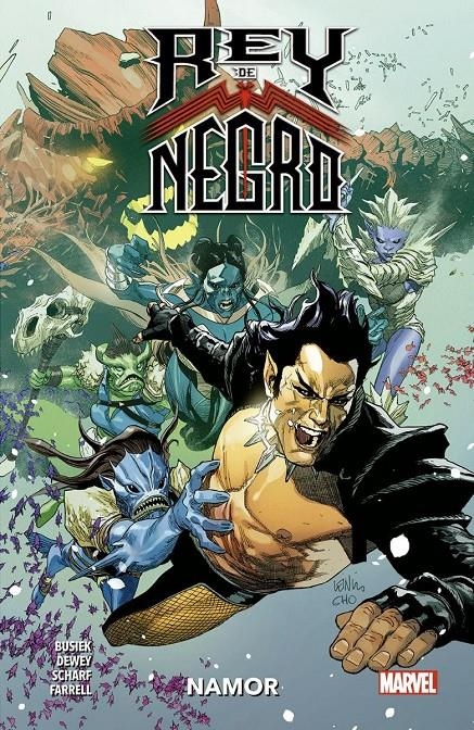 REY DE NEGRO: NAMOR [RUSTICA] | BUSIEK, KURT / DEWEY, BENJAMIN | Akira Comics  - libreria donde comprar comics, juegos y libros online