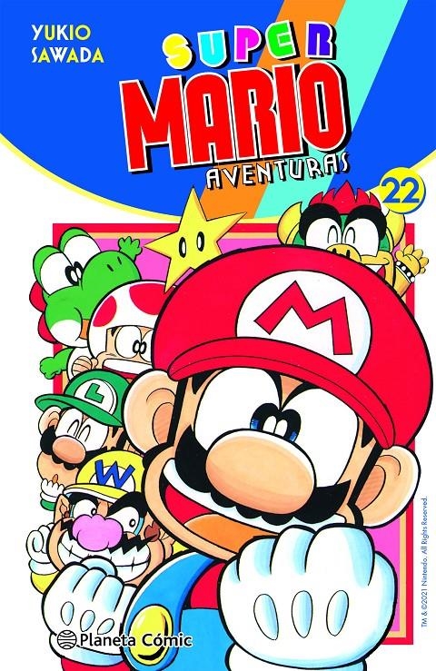 SUPER MARIO AVENTURAS Nº22 [RUSTICA] | SAWADA, YUKIO | Akira Comics  - libreria donde comprar comics, juegos y libros online