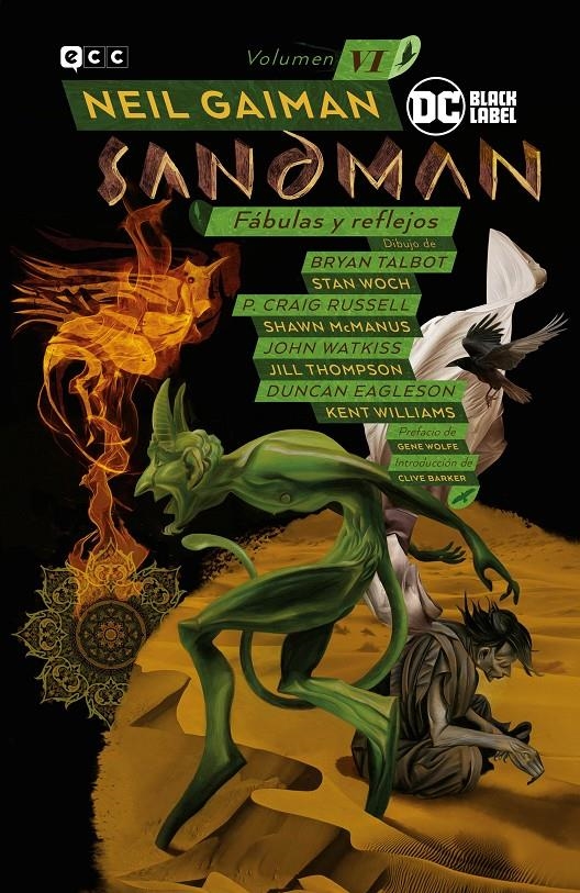 BIBLIOTECA SANDMAN VOL.06: FABULAS Y REFLEJOS (EDICION BLACK LABEL) [CARTONE] | GAIMAN, NEIL | Akira Comics  - libreria donde comprar comics, juegos y libros online