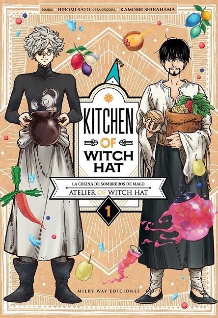 KITCHEN OF WITCH HAT Nº01 [RUSTICA] | HIROMI, SATO / SHIRAHAMA, KAMOME | Akira Comics  - libreria donde comprar comics, juegos y libros online