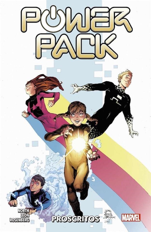 POWER PACK: PROSCRITOS (COLECCION 100% MARVEL) [RUSTICA] | NORTH,RYAN / LEON, NICO | Akira Comics  - libreria donde comprar comics, juegos y libros online