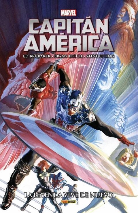 MARVEL INTEGRAL: CAPITAN AMERICA LA LEYENDA VIVE DE NUEVO (VOLUMEN 4) [CARTONE] | BRUBAKER / HITCH  | Akira Comics  - libreria donde comprar comics, juegos y libros online