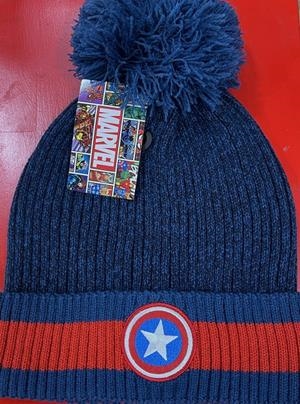 CAPITAN AMERICA: GORRO MARVEL CAPITAN AMERICA BEANIE LOGO | Akira Comics  - libreria donde comprar comics, juegos y libros online