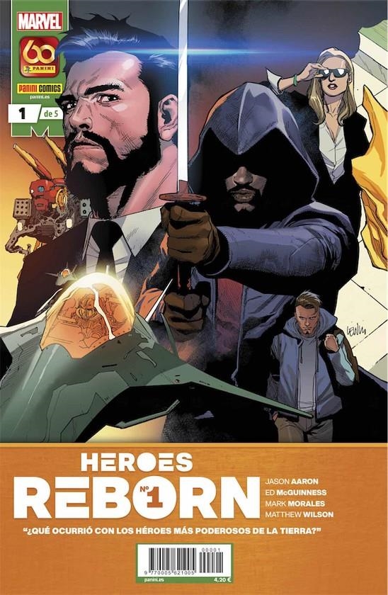 HEROES REBORN Nº01 (1 DE 5) [GRAPA] | Akira Comics  - libreria donde comprar comics, juegos y libros online