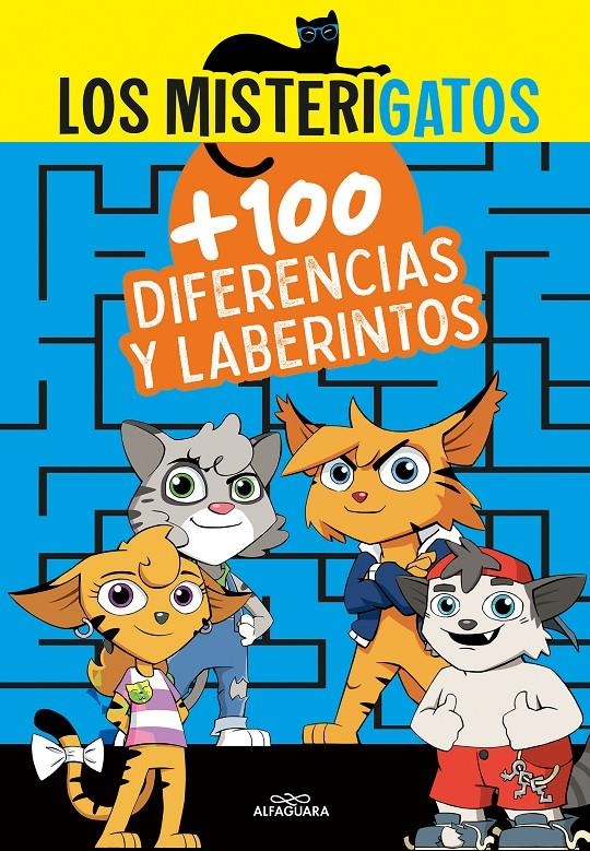 MISTERIGATOS, LOS: +100 DIFERENCIAS Y LABERINTOS [RUSTICA] | VARIOS AUTORES | Akira Comics  - libreria donde comprar comics, juegos y libros online